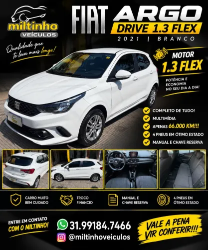 Fiat Argo Drive 1.3 8V Flex 2021