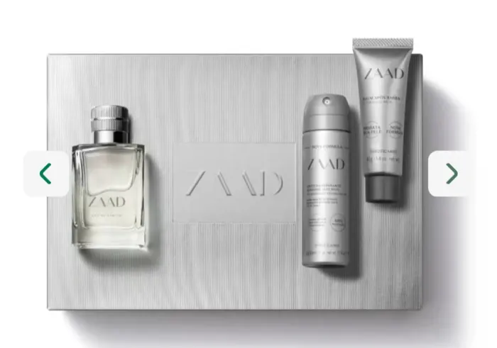 Kit Zaad tradicional 95 ml espuma de barbear e pós barba 