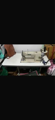Máquina de costura reta e interlok industrial