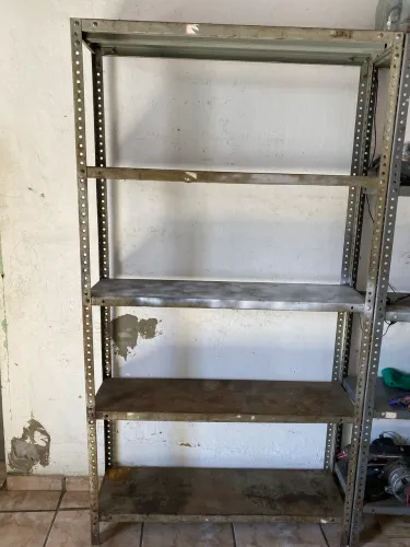 Estante Armário Prateleira de Aço 5 Bandejas 