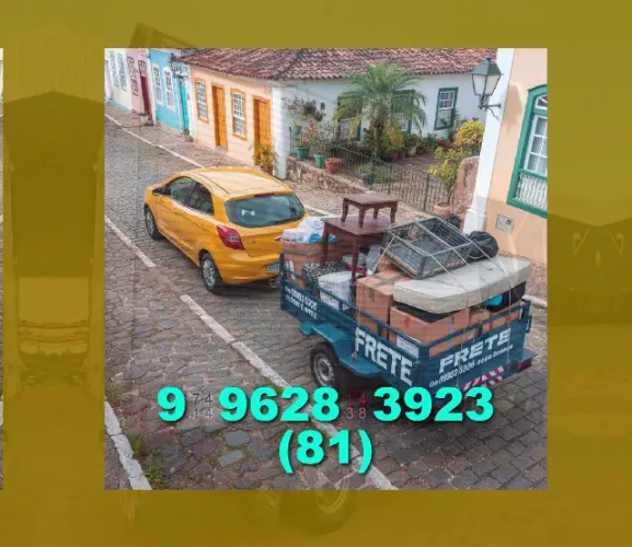 Mudança barato? Transporte de sua carga! Ligue: 81?9?9628?3923 e consulte!