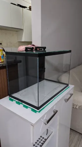 AQUÁRIO 50 LITROS - TUDO NOVO, NUNCA USADO!