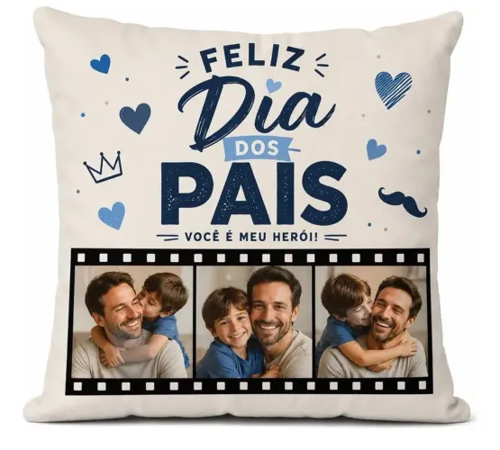 Dia dos Pais (camiseta, almofada e quebra-cabeça)
