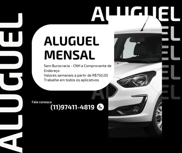 Aluguel de carro de aplicativo