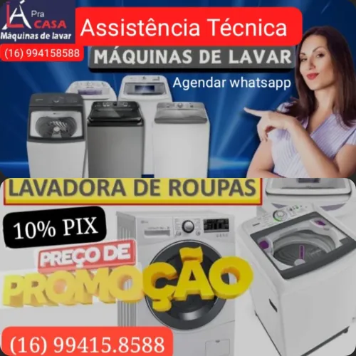MÁQUINAS LAVAR ROUPAS - ASSISTÊNCIA