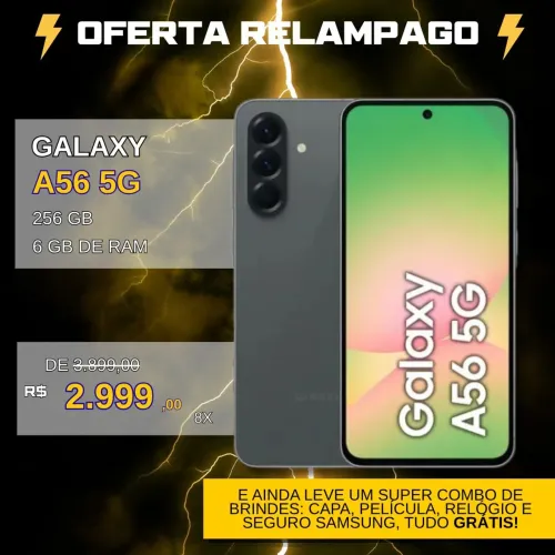 A56 -256GB ( novo )