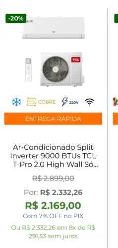 Arcondicionado inverter