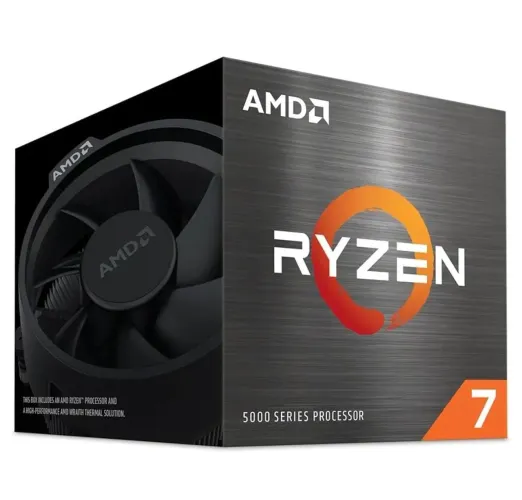 Processador AMD Ryzen 7 5700 Box (AM4/8 Cores/16 Threads/ 4.6Ghz/ 20MB Cache/Wraith Spire