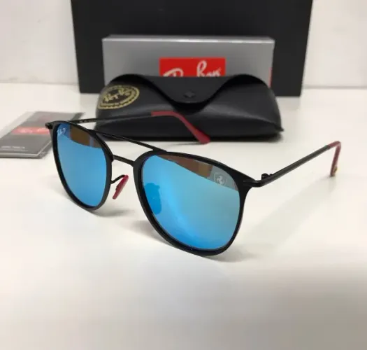 óculos de sol ray ban rb3601 ferrari azul 
