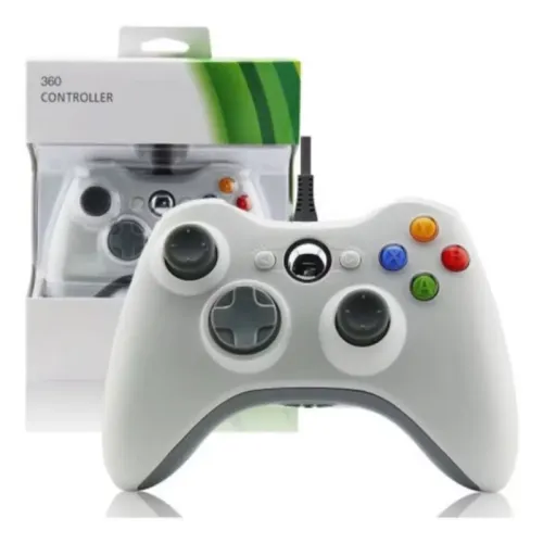 Controle estiloso Xbox 360 colorido tenho Vermelho/branco/azul/preto.