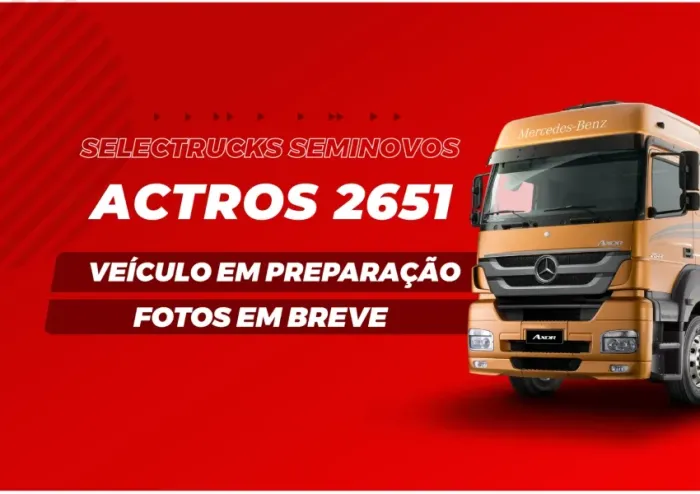 MERCEDES-BENZ NEW ACTROS S 2651 510 6X4 2021/2021