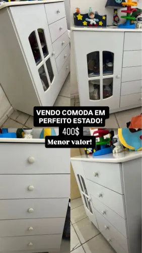 Cômoda infantil 