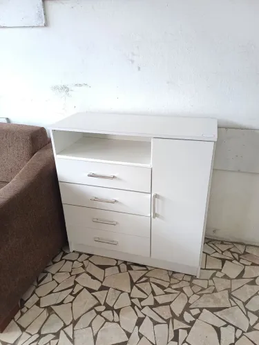 Comoda 4 gavetas com sapateira 