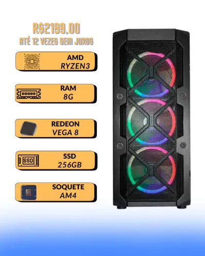 Computador Ryzen3 3200G