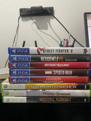 Lote de jogos de PS4 e Xbox 360 - Envio OLX Pay