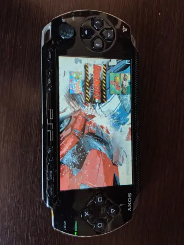 Psp 1000 com bateria e carregador