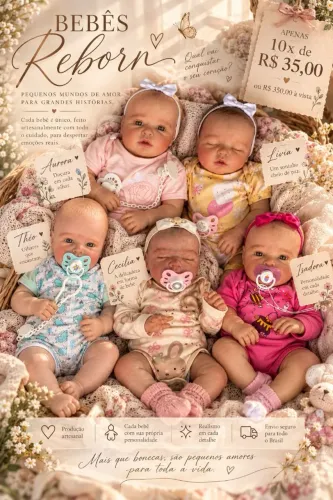 Boneca bebê reborn