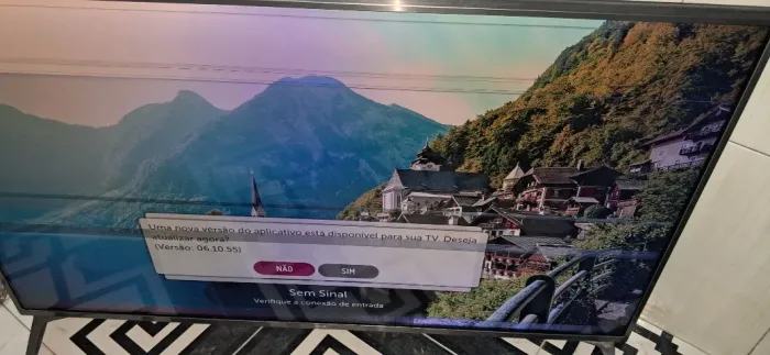 Tv lg 49uj6565 C/DEFEITO NO DISPLAY