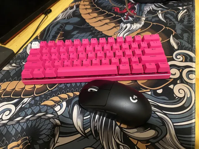 Teclado e mouse gamer 