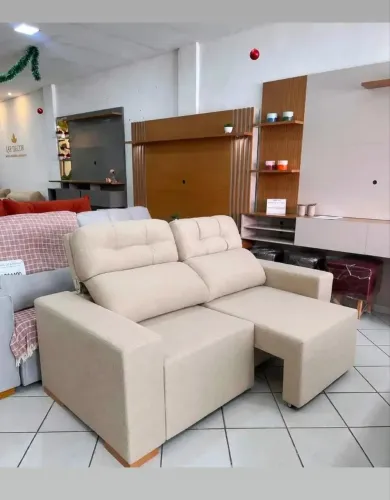 Belíssimo Sofá Retrátil e Reclinável 2 metros!!