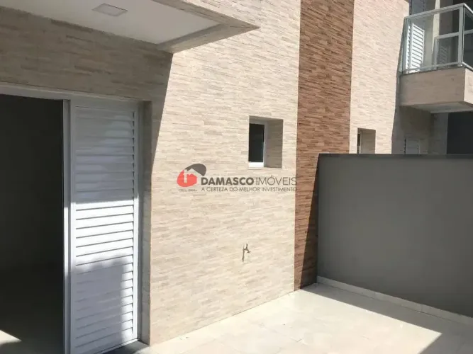 Cobertura para Locação 2 Quartos, 1 Suite, 1 Vaga, 108M², Santa Maria, Santo André - SP