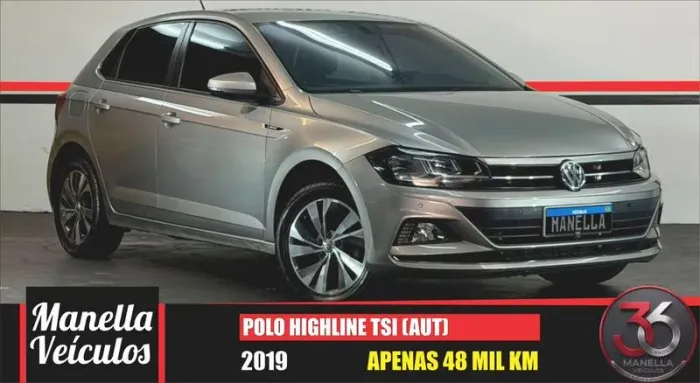 Volkswagen Polo Highline 200 TSI 1.0 Flex 12V Aut. 2019