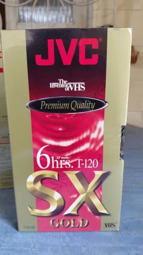 Fitas VHS JVC