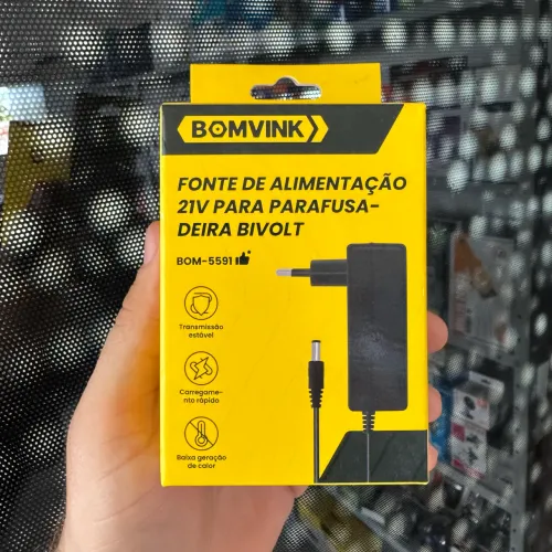 Fonte 21V Para Parafusadeira Bivolt