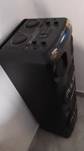 Caixa de som Bluetooth pulse Multilas2200w (muito conservada). Valor 1.200