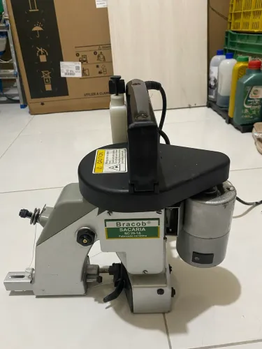 Máquina de costura portátil bracob sacaria bc-26