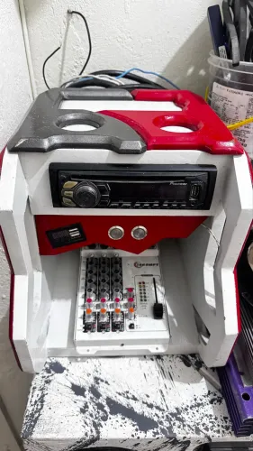 Vendo rack móvel completo