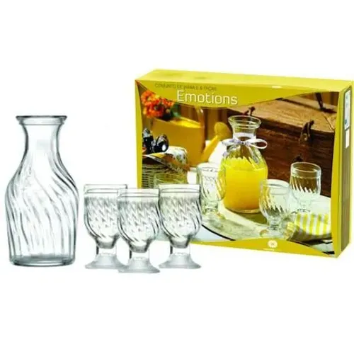 Jogo de taça com jarra
