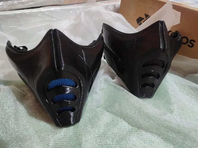 Máscara Cosplay Sub-zero Mortal Kombat