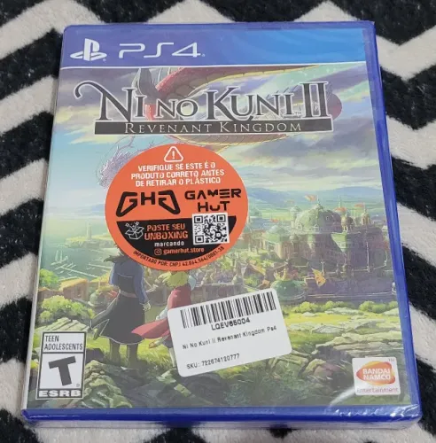 Jogo Ni No Kuni 2 Revenant Kingdom Americano Original Lacrado PS4 PlayStation 4
