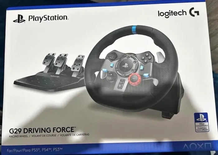 Logitech G29 - volante e pedal - estado de novo