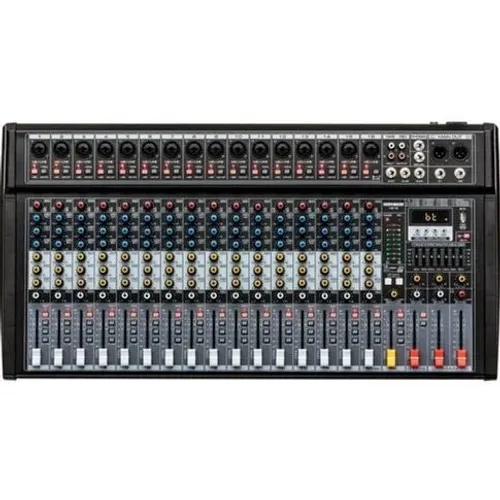  Mesa de som áudio do mixer de console Pro TYT-016 Fx Bt Usb Eq +48
