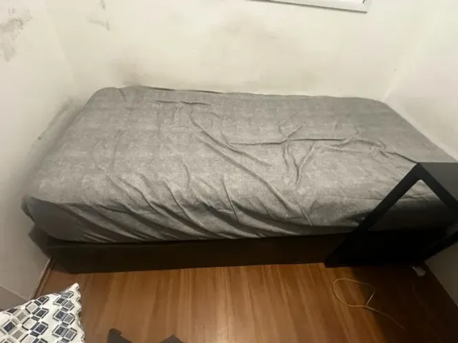 Cama+Box de solteiro