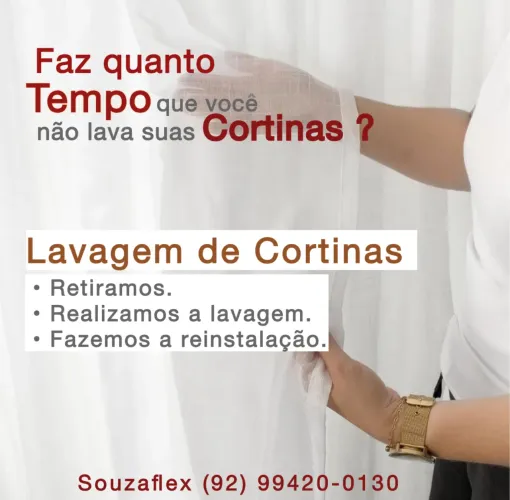 Cortina ? Lavagem de CORTINAS!