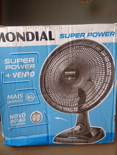 Ventilador Mondial super Power voltagem 127