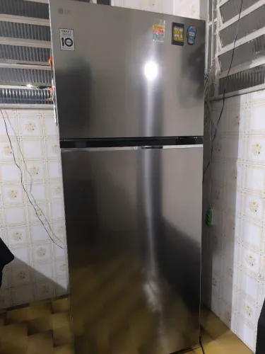 Geladeira LG Inverse 412 LTS Nova