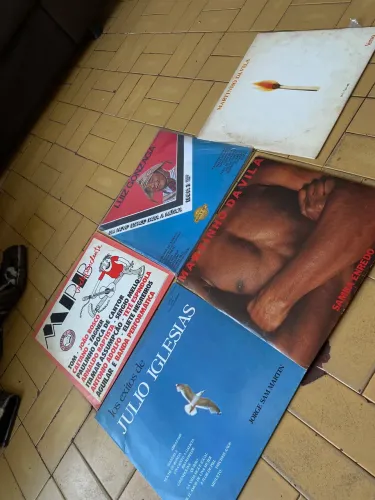 Discos de vinil vintage
