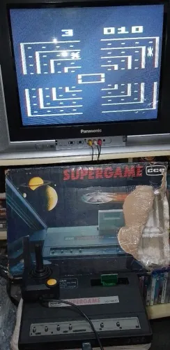 Videogame VG2800 CCE -1 Controle+ 1 jogo Dodge'Em com caixa e isopor -Leia Descrição 