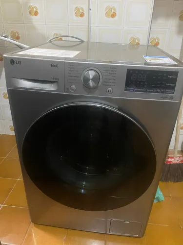 Lava e seca cinza LG Vc4 14/8kg