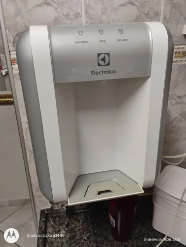 Filtro Eletrolux com defeito 