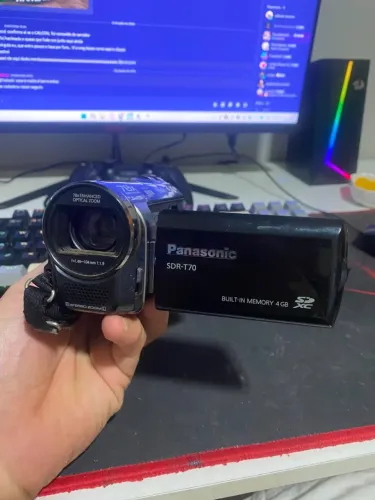 Camera Panasonic Raridade Antiga Funcionando em ótimas condiçoes (Reliquia, coleção)