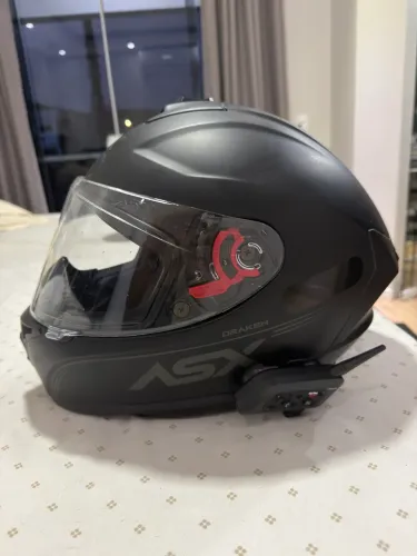 Capacete ASX DRAKEN (Preto Fosco)
