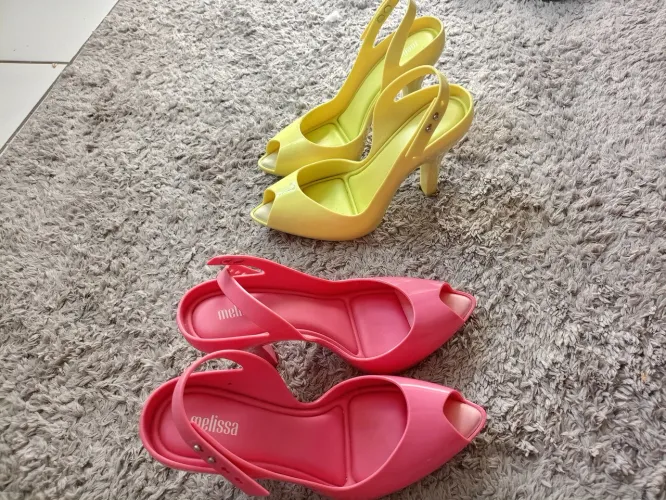 Melissa Dragon II Tamanho 36(ambas usadas 1 vez)