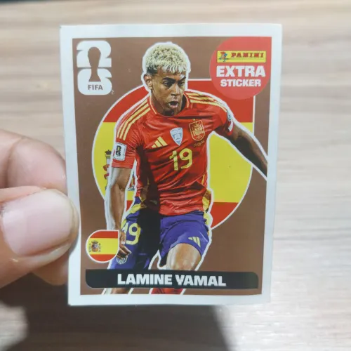 Figurinha bronze do yamal