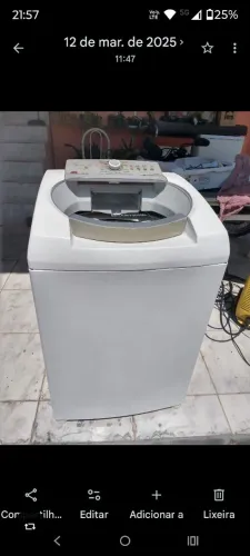 Máquina de lavar roupa