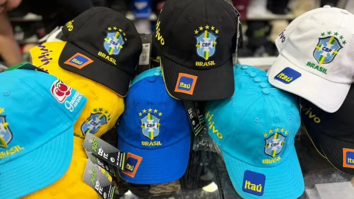 Boné Seleção Brasil copa do mundo